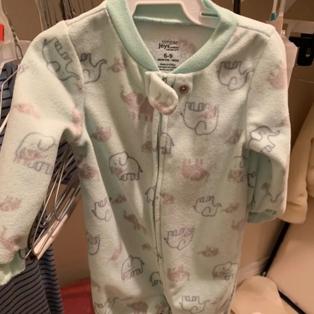 2 fleece sleeper 6-9 months.